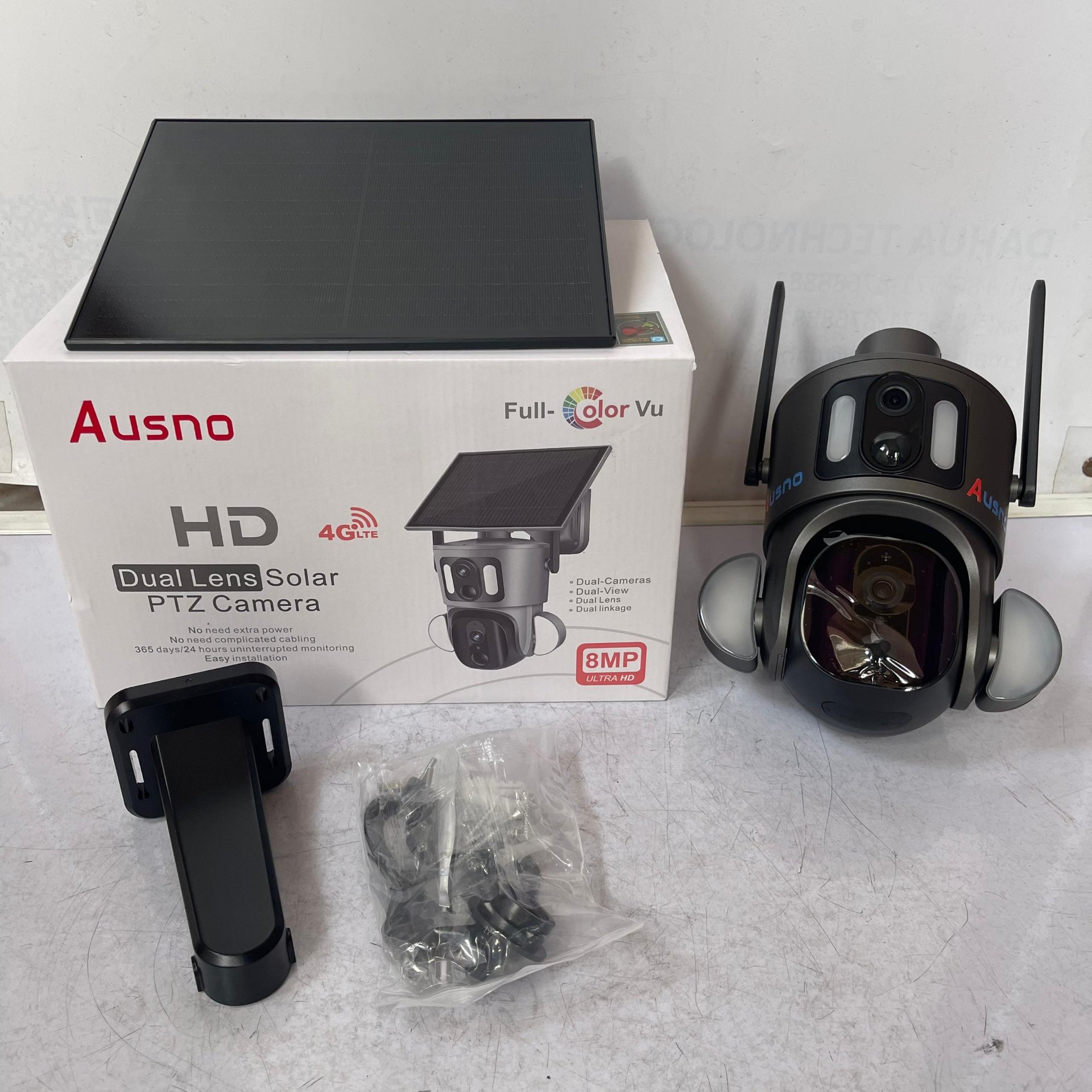 4G solar powered PTZ CCTV camera for outdoor surveillance in Nigeria