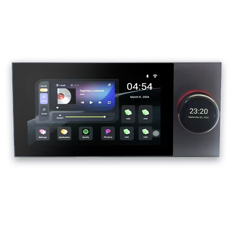 In-wall smart audio panel and home automation control